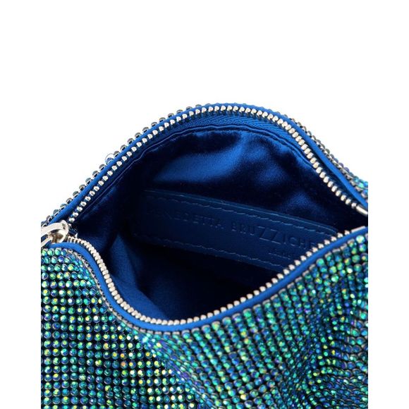 Benedetta Bruzziches Ursolina Hobo Bag -  - Blue - Strass - Picture 4 of 4